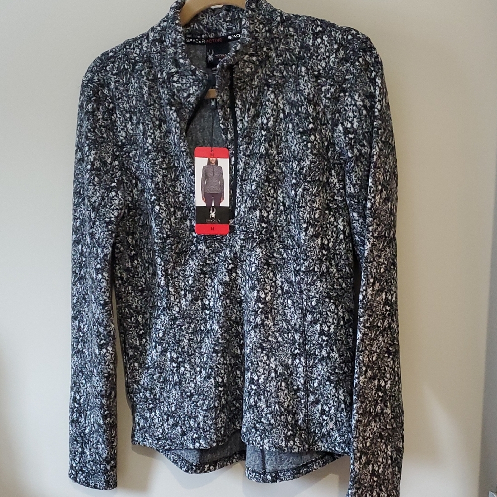 Spyder Active Gray and Black Jacket